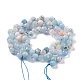 Natural Aquamarine  Beads Strands G-H243-08-2