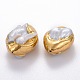 Natural Baroque Pearl Cultured Freshwater Pearl Beads PEAR-E014-07-2