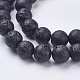 Natural Lava Rock Beads Strands G-J346-37-10mm-3
