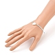 Bracelet ajustable en cordon tressé en polyester BJEW-JB05541-04-4