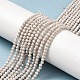 Brins de perles de zircon cubique ZIRC-P109-02A-08-2