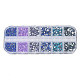 尖底レジンラインストーンカボション  ネイルアートの装飾の付属品  ダイヤモンド  ミディアムブルー  2x1mm MRMJ-N029-01B-04-1