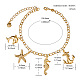 SHEGRACE Brass Charm Anklets JA141A-5