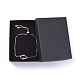 Adjustable Brass Micro Pave Cubic Zirconia Slider Bracelets BJEW-JB04982-01-6