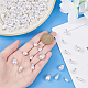Colgantes de perlas de imitación de plástico abs de estilo pandahall elite 64pcs 8 FIND-PH0010-94-3