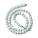Brins de perles de verre naturel dépoli G-I247-15I-3