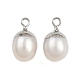Круглые подвески из натурального жемчуга KK-D423-09P-1