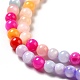 Chapelets de perles de coquille d'eau douce naturelle teinte SHEL-G014-05B-03-3