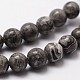 Natural Map Stone/Picasso Stone/Picasso Jasper Bead Strands X-G-D840-60-8mm-3