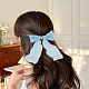 4 шт. 2-х цветные тканевые длинные заколки-банты для волос&nbsp;OHAR-LP0001-29B-3
