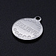 201 Stainless Steel Charms STAS-S105-T732-2