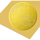 Autocollants en relief auto-adhésifs en feuille d'or DIY-WH0211-180-4