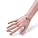Unisex Adjustable Cowhide Cord Charm Bracelet Sets BJEW-JB04972-02-5