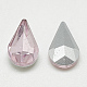 Cabujones de cristal con rhinestone RGLA-T082-5x8mm-10-2