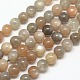 Brins de perles naturelles multi-pierre de lune G-J157-12mm-06-1