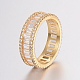 Brass Micro Pave Cubic Zirconia Finger Rings RJEW-H122-04G-17mm-2