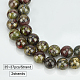 Olycraft natürliche Drachenblut Jaspis Perlen Stränge G-OC0001-18-10mm-3
