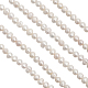 Chgcraft 1 filo di perle di perle d'acqua dolce coltivate naturali PEAR-CA0001-15A-2