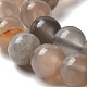 Brins de perles de pierre de lune grise naturelle G-F632-24-02-01-3