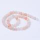 Chapelets de perles en aventurine rose naturel G-Q462-6mm-13-9