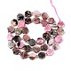 Природные родонит бисер нитей G-P534-A16-01-2