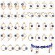 Chgcraft 36pcs 9 pendentifs en alliage d'émail de style FIND-CA0004-59-1