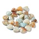 Brins de perles d'amazonite de fleurs naturelles G-E614-A21-01-2