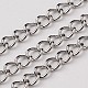 3.28 Feet 304 Stainless Steel Twisted Chains Curb Chain X-CHS-L015-14-1