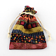 Ethnic Style Cloth Packing Pouches Drawstring Bags ABAG-R006-13x18-01-3