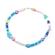 Colliers de perles en pâte polymère pour enfants X-NJEW-JN03376-1