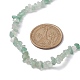 Collier de perles en aventurine verte naturelle NJEW-JN04616-14-3
