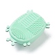 Silikon-Kosmetikbürsten-Aufbewahrungsregal tragbares Waschwerkzeug MRMJ-H002-06D-2