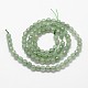 Chapelets de perles en aventurine vert naturel G-G736-17-6mm-2