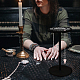 Ahandmaker pendule titulaire en bois pendule présentoir trucs de sorcière noir cristal présentoir pour pendule cristal affichage sorcellerie cadeau organisateur 18 pendule colliers DJEW-WH0046-020-5