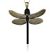 Nickel Free & Lead Free Tibetan Style Alloy Dragonfly Big Pendants PALLOY-J219-040AB-NR-2