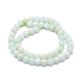 Chapelets de perles en opale vert naturel G-E411-03-12mm-2