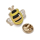 Пчелы с эмалированными булавками для банок с медом JEWB-B029-02C-3