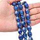 Chapelets de perles en lapis-lazuli naturel G-K311-09B-2