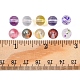 150 pièces 10 couleurs perles de verre GLAA-FS0001-24-6