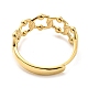 304 полое овальное регулируемое кольцо из нержавеющей стали для женщин RJEW-C016-09G-3