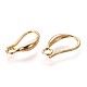 Brass Earring Hooks KK-L177-29G-1