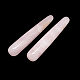 Palitos de masaje de cuarzo rosa natural X-G-S336-53-2
