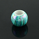 AB Color Line Printed Acrylic Beads MACR-Q152A-06-2