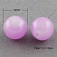 Imitation Jade Glass Beads Strands DGLA-S076-14mm-22-1