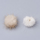 Decorazione palla di pelliccia di visone sintetico X-FIND-S267-3cm-14-2