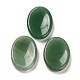 Natürlicher ovaler Sorgenstein aus grünem Aventurin G-R487-01G-1