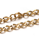 304 Stainless Steel Curb Chain Necklaces NJEW-M150-01G-1