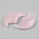 Perlas naturales de cuarzo rosa G-T132-021-3