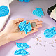 Mega pet 7pcs 7 style papillon bricolage pendentif moules en silicone DIY-MP0001-15-6
