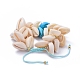 Bracelets de perle tressés avec cordon de nylon réglable BJEW-JB05117-03-2